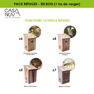 Pack Refuges en bois