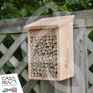 Refuge à abeilles sauvages