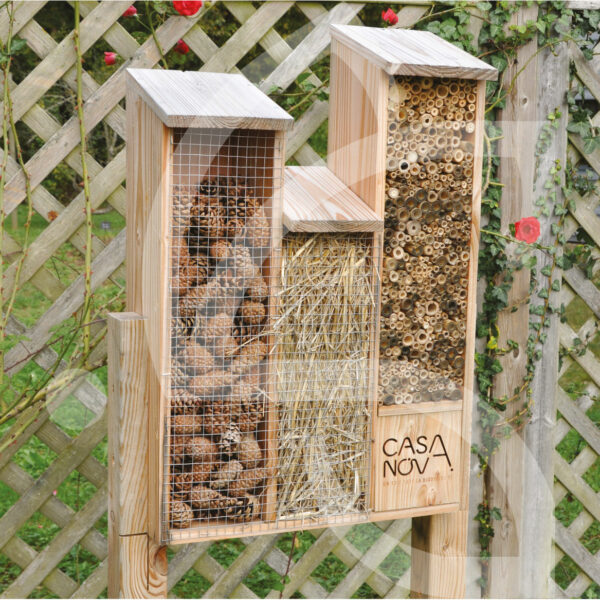 Hôtel à insectes auxiliaires